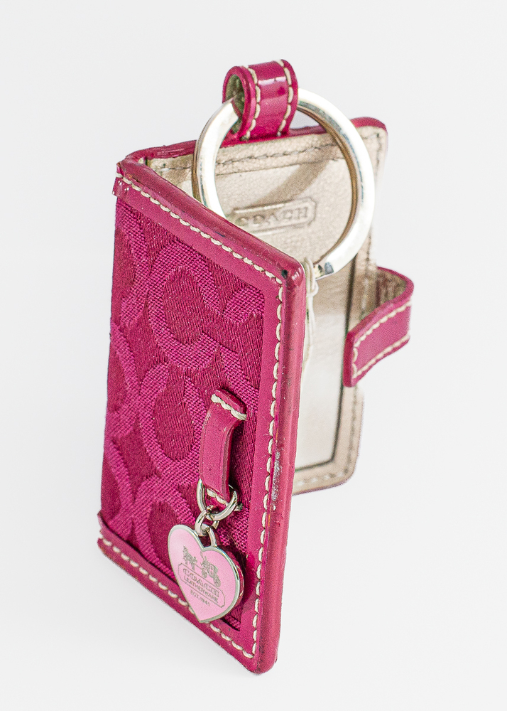 Coach Mini Photo Frame Key Chain - New with tag